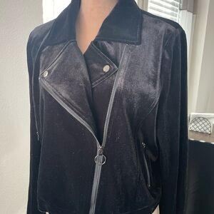 Black Velvet Women's Blazer